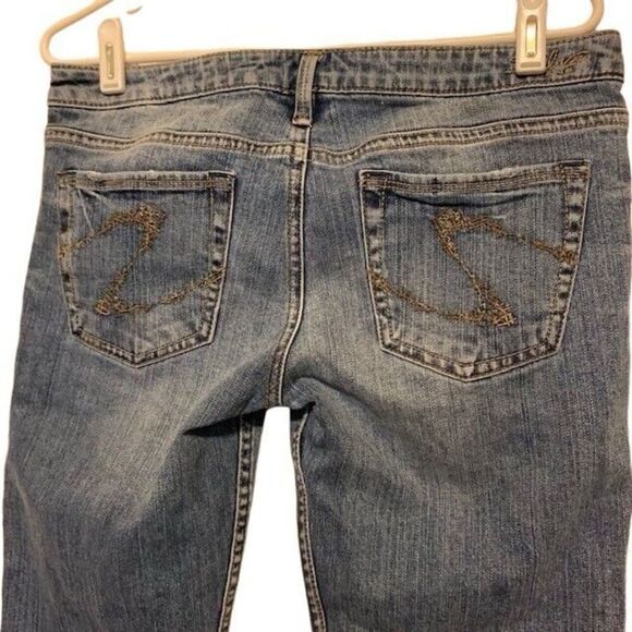 SILVER JEANS ALEX SIZE 29 CAPRI JEANS - Picture 2 of 7